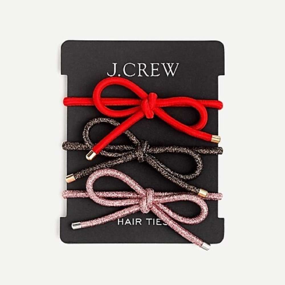 J. Crew Bow Hair-Ties